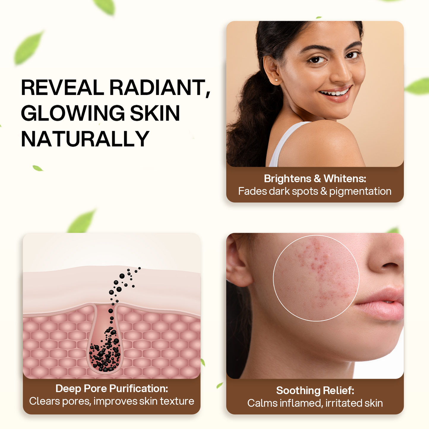 AYURNESS HERBAL WHITENING TREATMENT FACEPACK- 50 GM