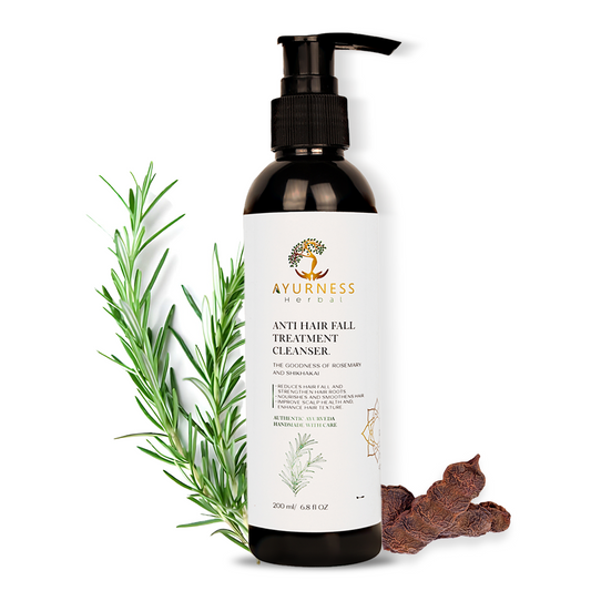 AYURNESS HERBAL ANTI-HAIRFALL CLEANSER-200 ML