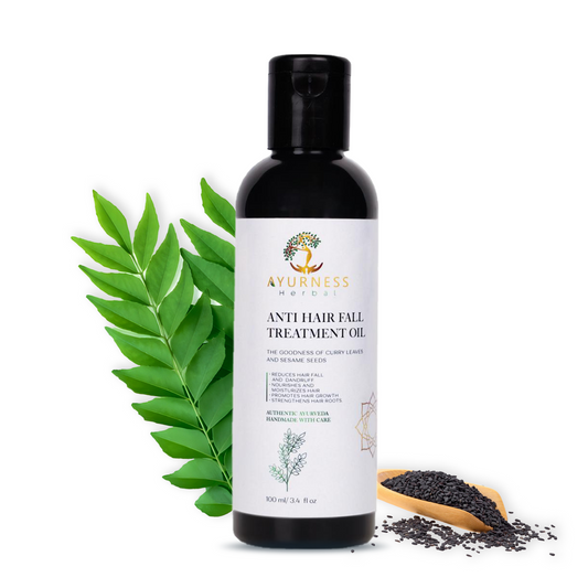 AYURNESS HERBAL ANTI-HAIRFALL TREATMENT OIL- 100 ML