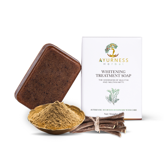 AYURNESS HERBAL WHITENING TREATMENT SOAP-75 GM
